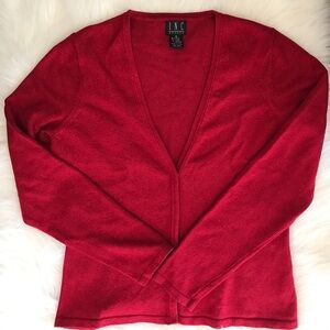 Button Down V Neck Cardigan